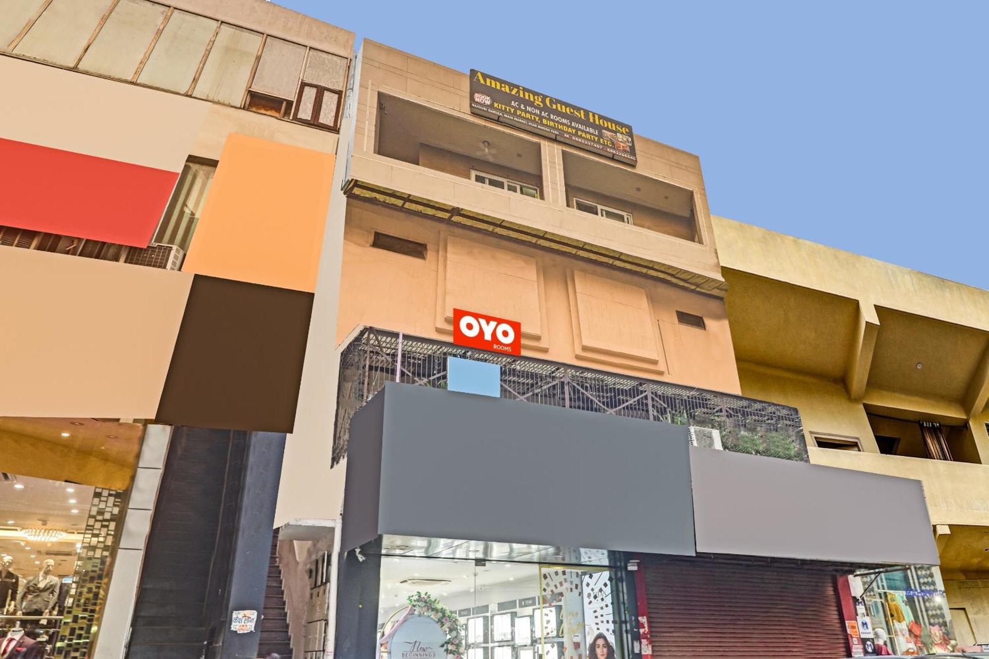 Hotel O Amazing Guest House Neu-Delhi Exterior foto